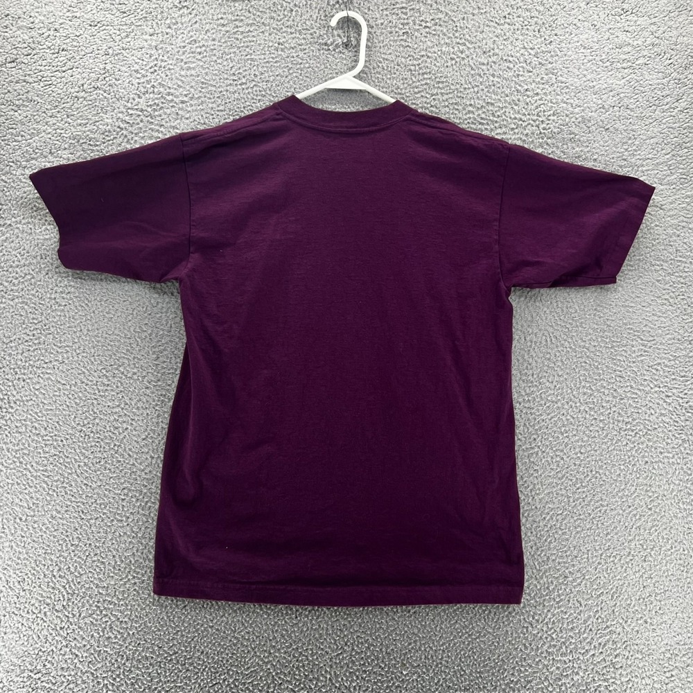 Vintage Port Jefferson NY Sailboat T-Shirt Purple 90s Nautical Souvenir Large - Picture 2 of 14